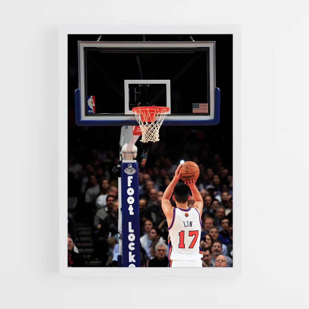 Poster Shot de Légende – affiche Basketball (vue 3)